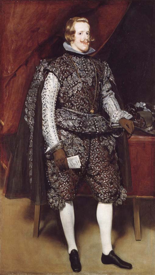 Philip IV of Spain in Brown and Silver